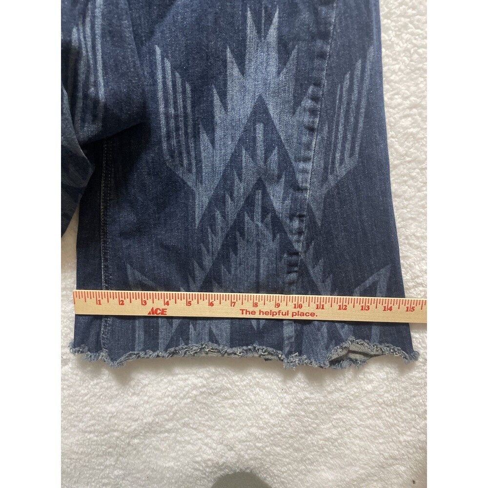 Ariat High Rise Flare Jeans Women's Size 32R Chimayo Extreme Flares Boho - Picture 9 of 10